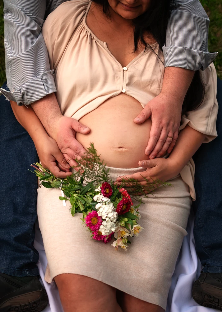 Maternidad en campo